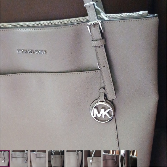 Michael Kors Gray Tote Bag - Picture 2 of 8